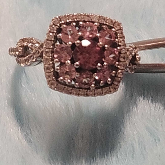 Garnet, color changing ring, size 9, 925 - Picture 2 of 10